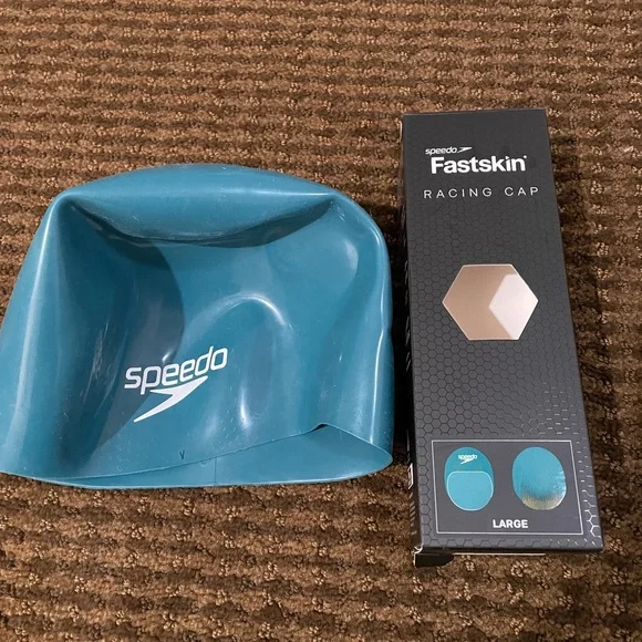 Speedo Fastskin Racing Cap size Large - Picture 4 of 5